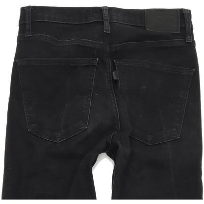 Levi's Mile High Super Women Black Skinny Slim Stretch Jeans W27 L30