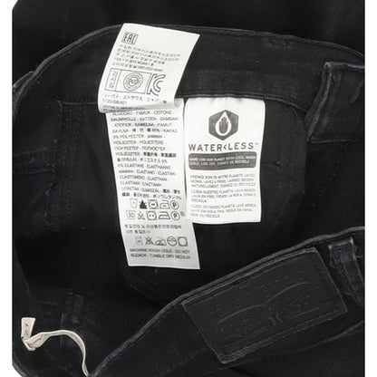 Levi's Mile High Super Women Black Skinny Slim Stretch Jeans W27 L30