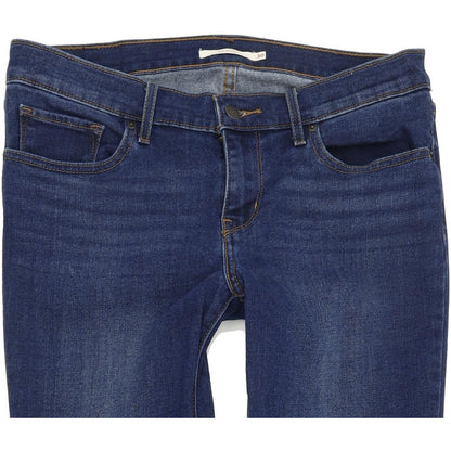 Levi's 711 Women Blue Skinny Slim Stretch Jeans W30 L30