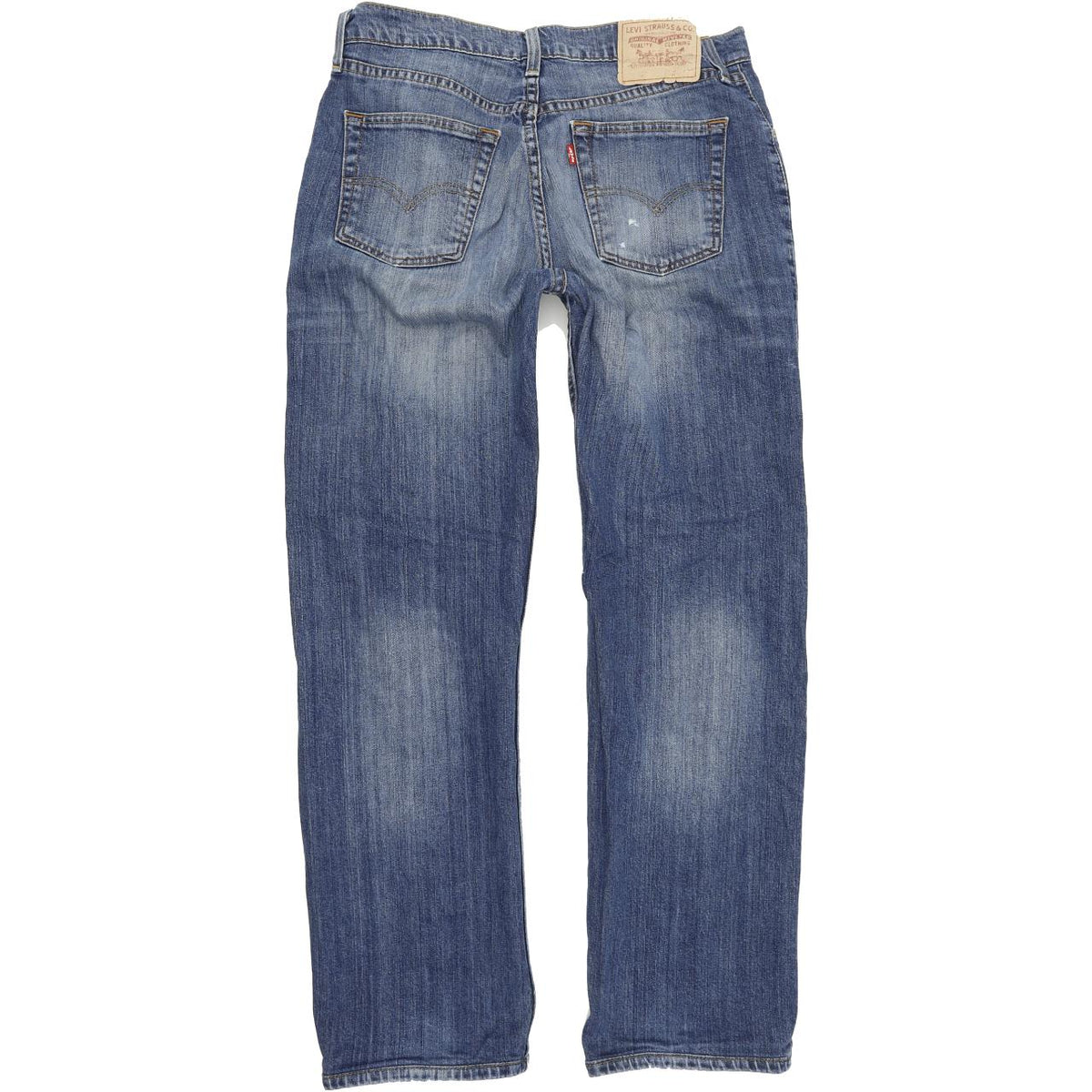 Levi's 751 Men Blue Straight Regular Stretch Jeans W33 L30