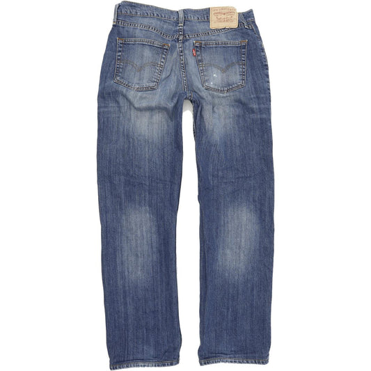Levi's 751 Men Blue Straight Regular Stretch Jeans W33 L30