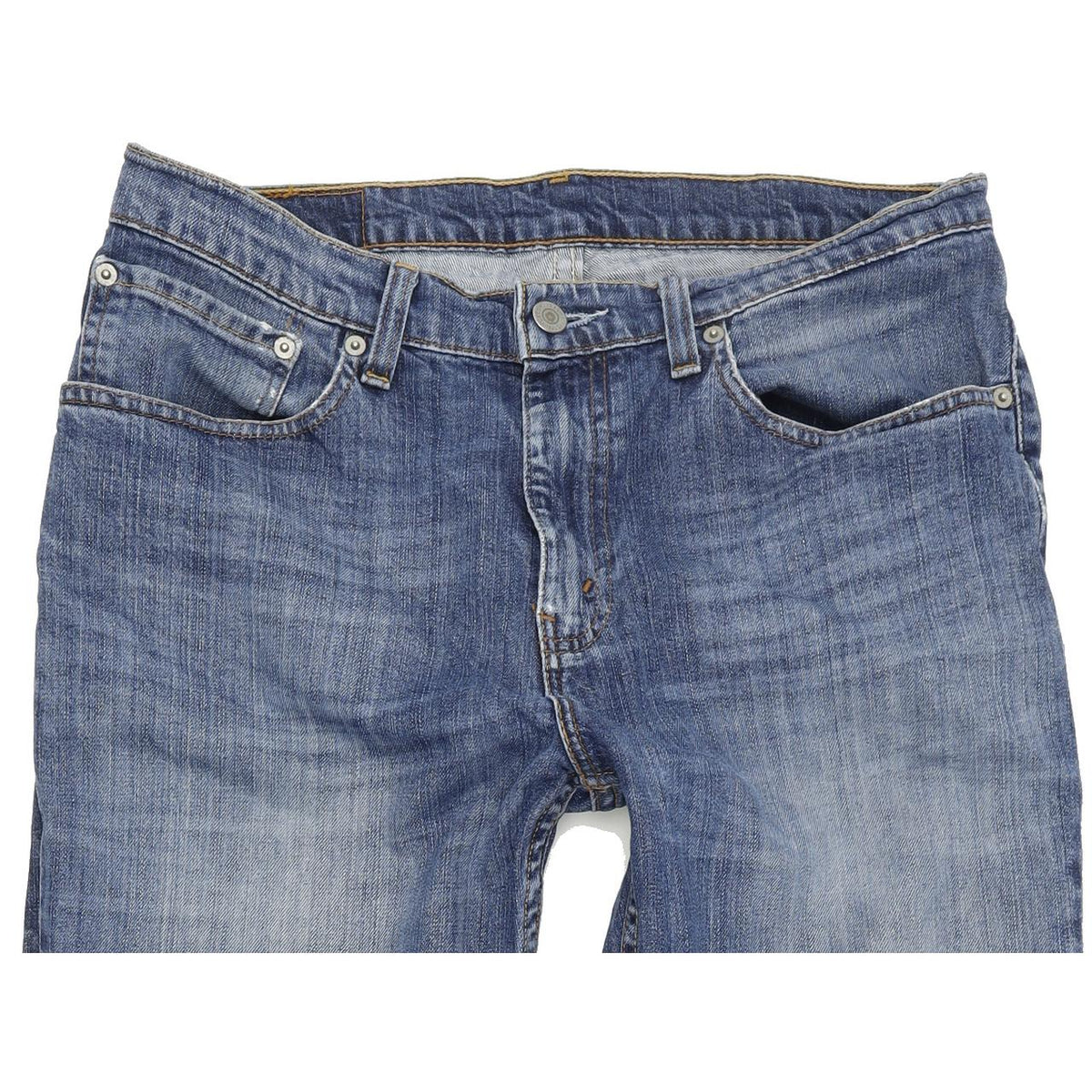 Levi's 751 Men Blue Straight Regular Stretch Jeans W33 L30