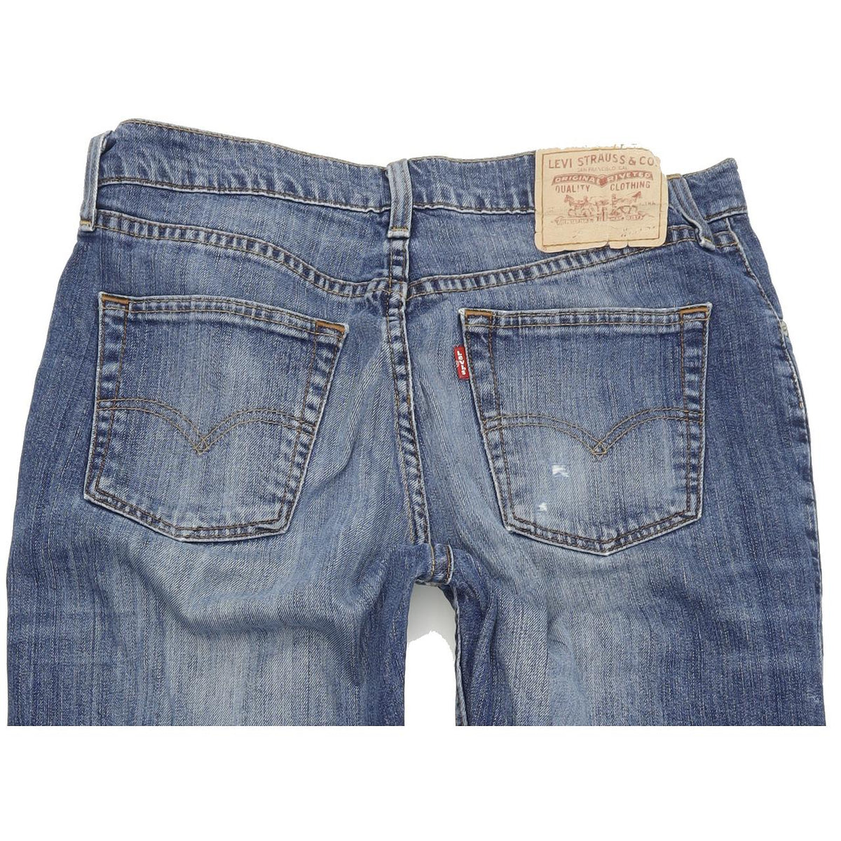 Levi's 751 Men Blue Straight Regular Stretch Jeans W33 L30