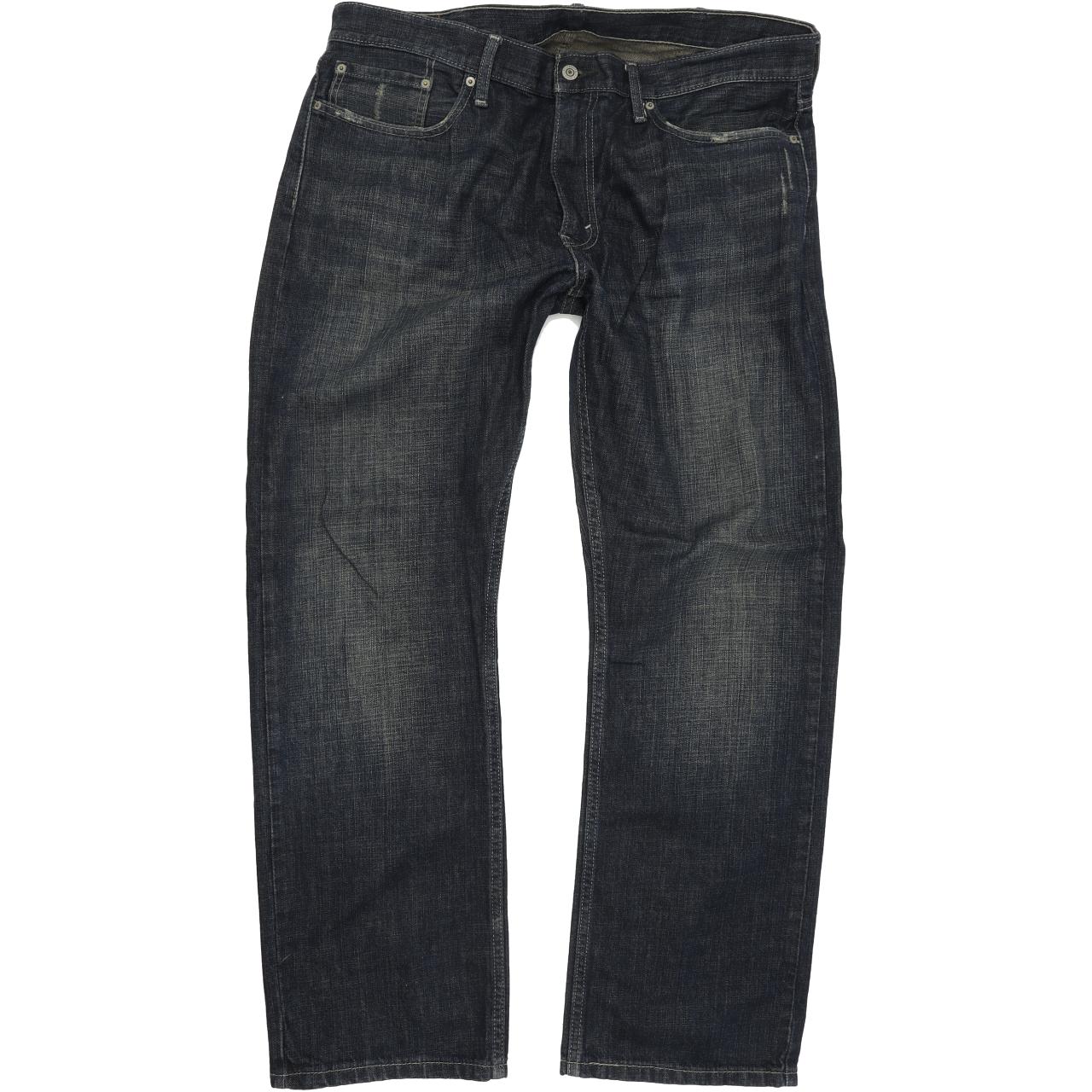 Levi's 514 Men Blue Straight Slim Jeans W38 L30