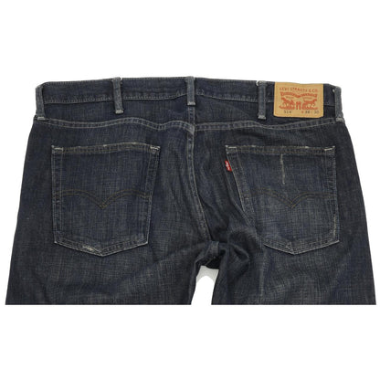 Levi's 514 Men Blue Straight Slim Jeans W38 L30