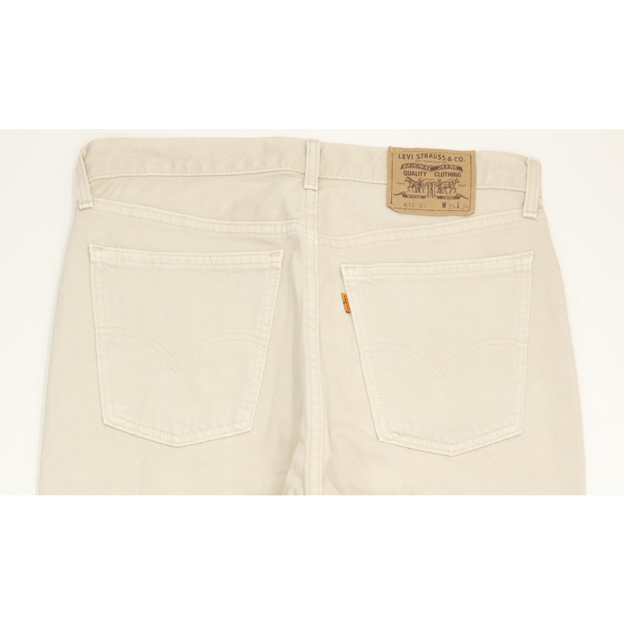 Levi's 615 Men Beige Straight Regular Jeans W34 L30