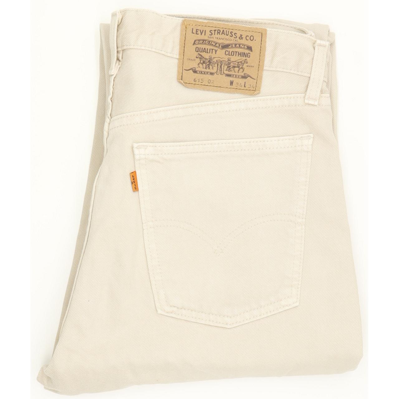 Levi's 615 Men Beige Straight Regular Jeans W34 L30