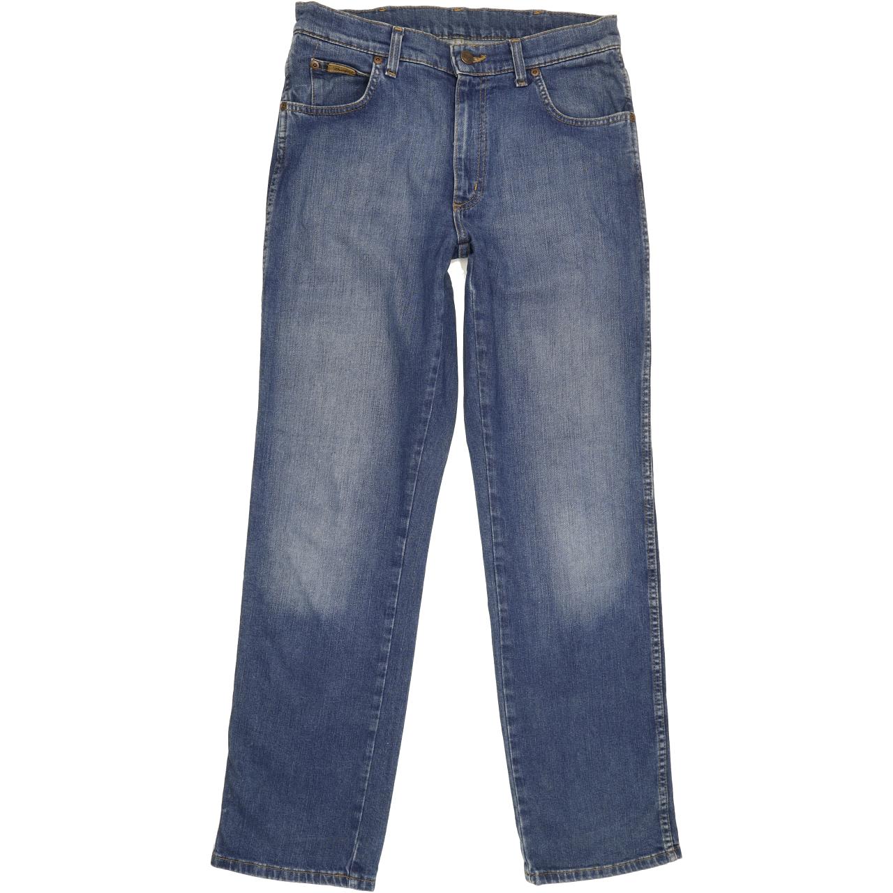 Wrangler Texas Men Blue Straight Regular Jeans W33 L31