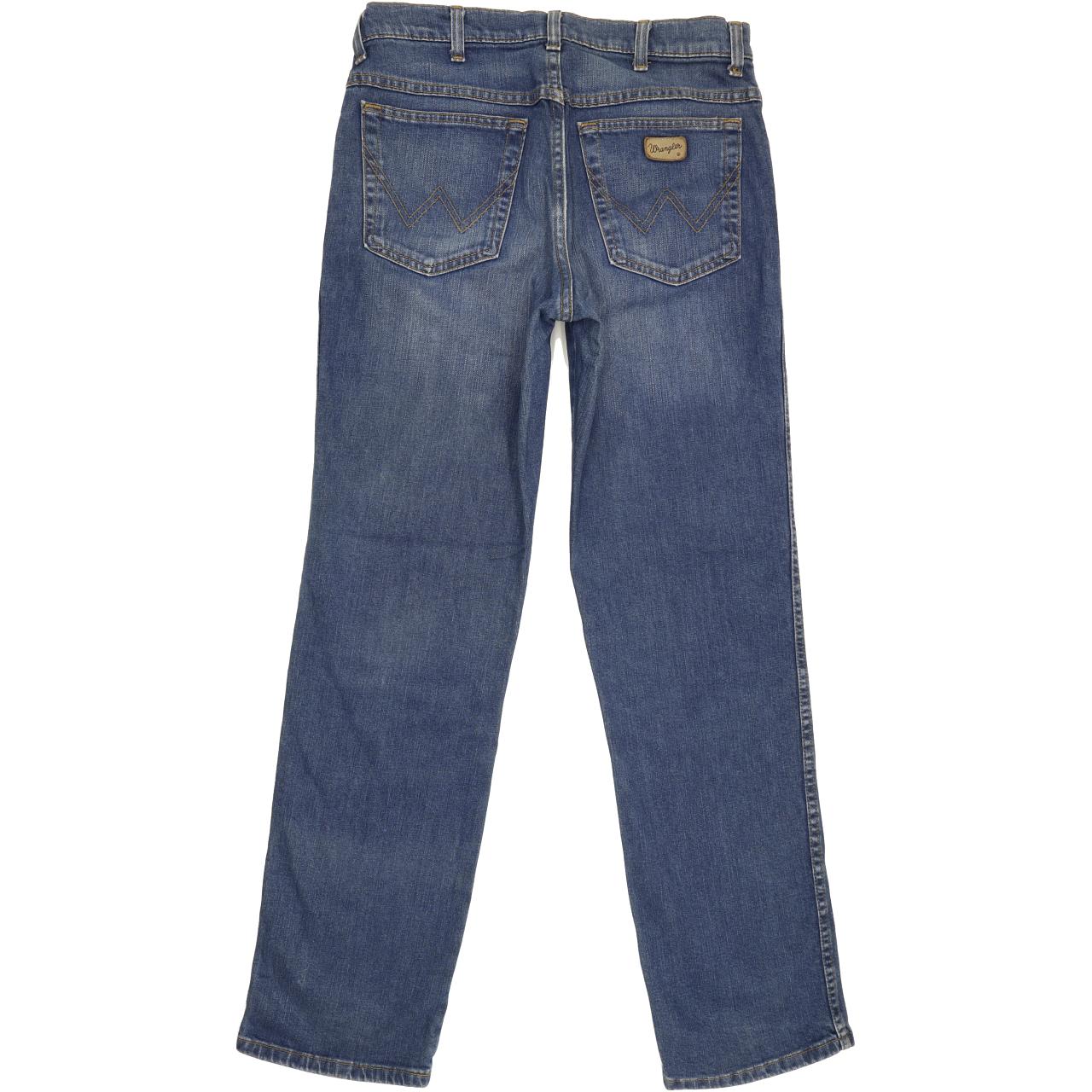 Wrangler Texas Men Blue Straight Regular Jeans W33 L31