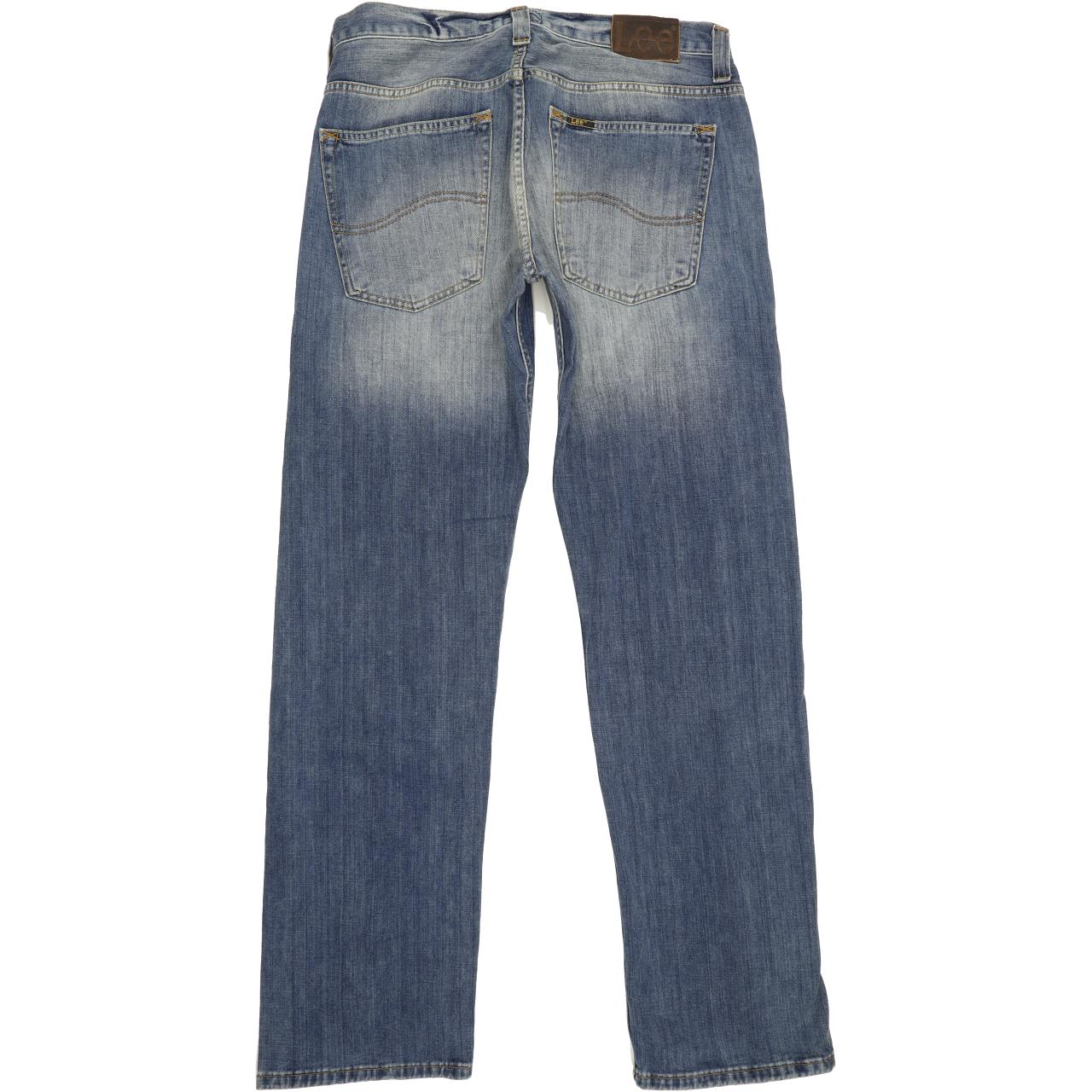 Lee Ripley Men Blue Straight Regular Jeans W31 L33