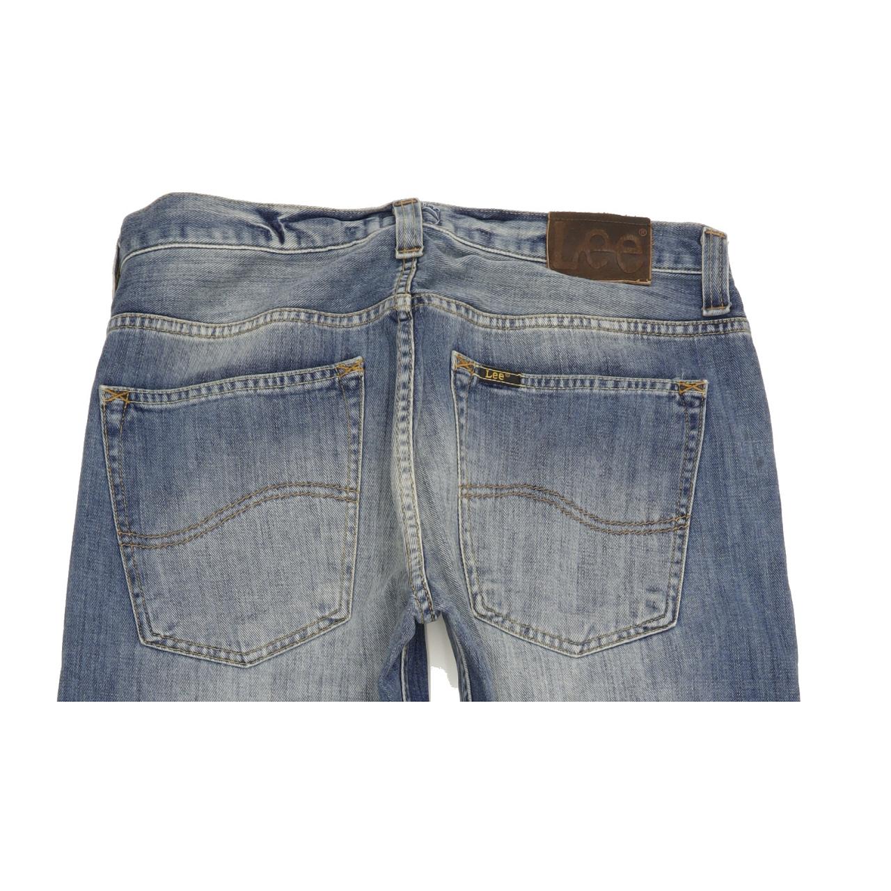 Lee Ripley Men Blue Straight Regular Jeans W31 L33