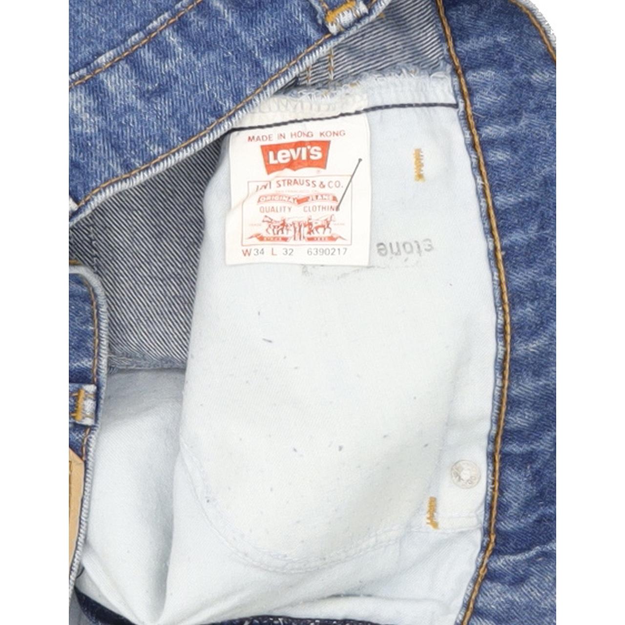 Levi's 639 Men Blue Tapered Regular Jeans W34 L32