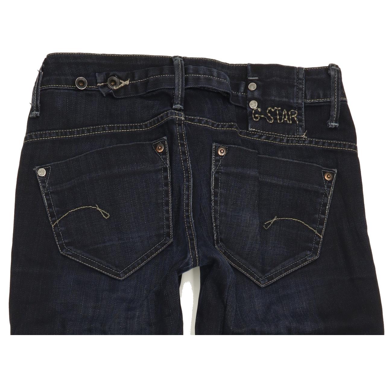 G-Star Midge Women Blue Skinny Slim Stretch Jeans W28 L28