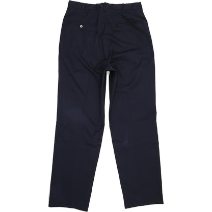 Lee Men Navy Straight Regular Trousers W31 L30