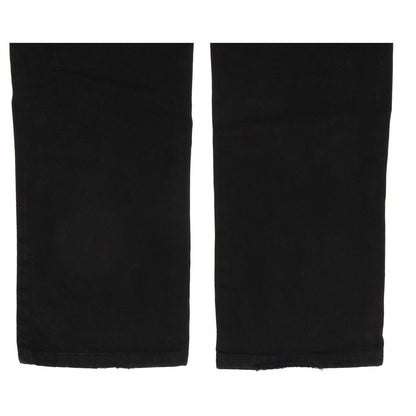 Joker Double Saddle Stitched Men Black Straight Regular Jeans W42 L32
