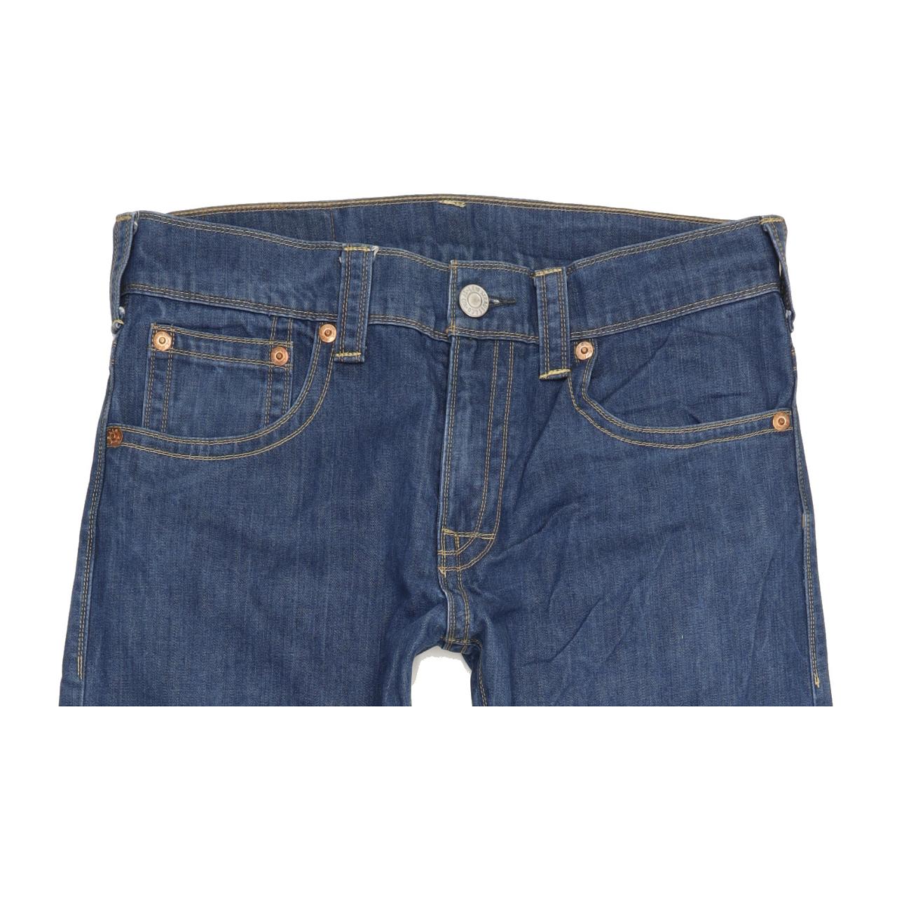 Levi's Men Blue Straight Regular Jeans W32 L33