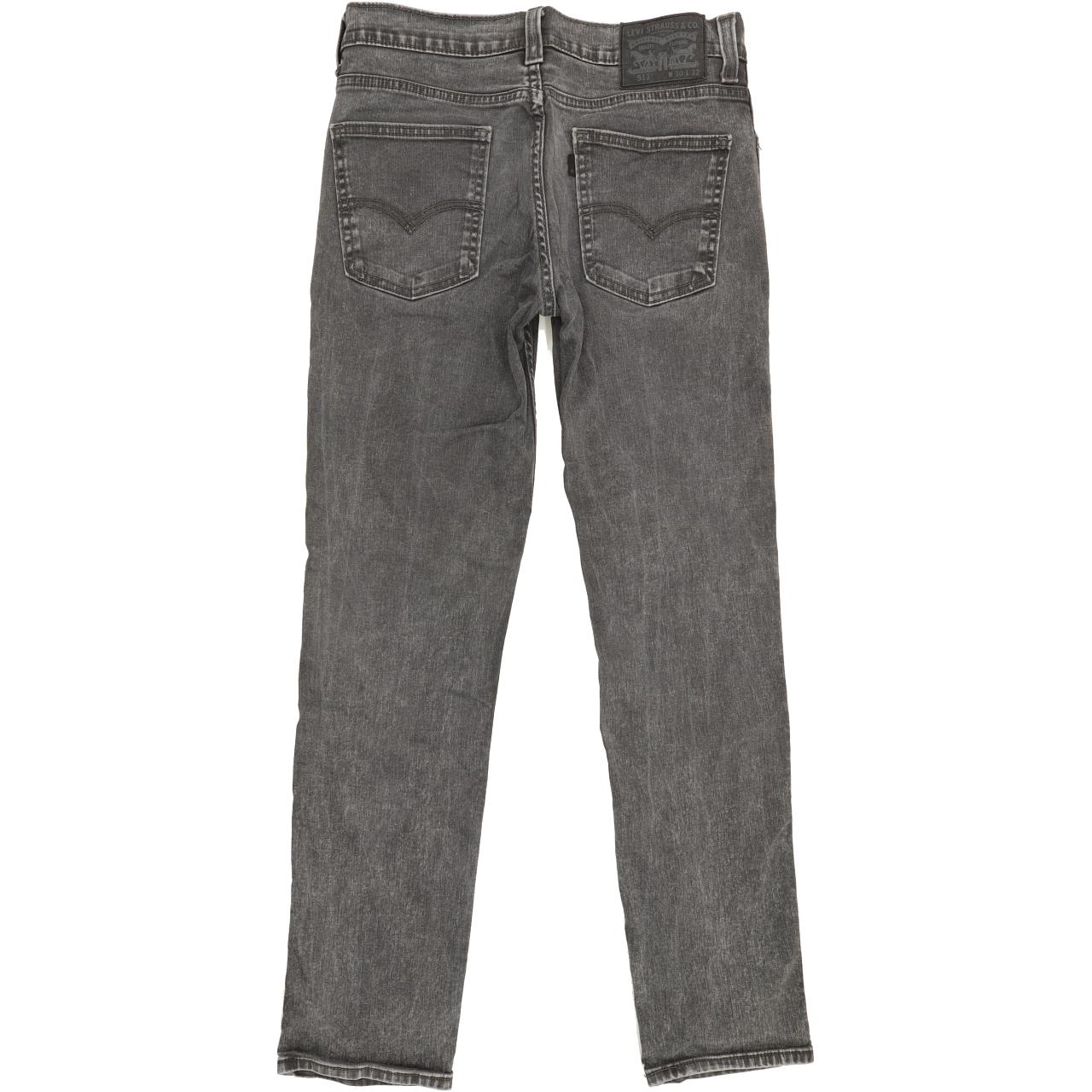 Levi's 511 Men Grey Straight Slim Stretch Jeans W30 L31