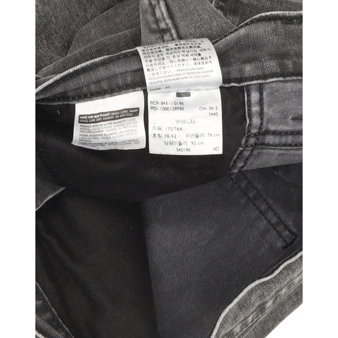 Levi's 511 Men Grey Straight Slim Stretch Jeans W30 L31