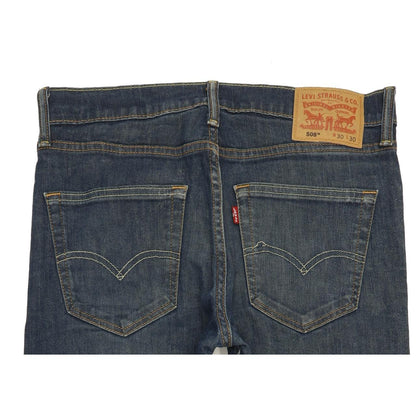 Levi's 508 Men Blue Tapered Regular Stretch Jeans W31 L31