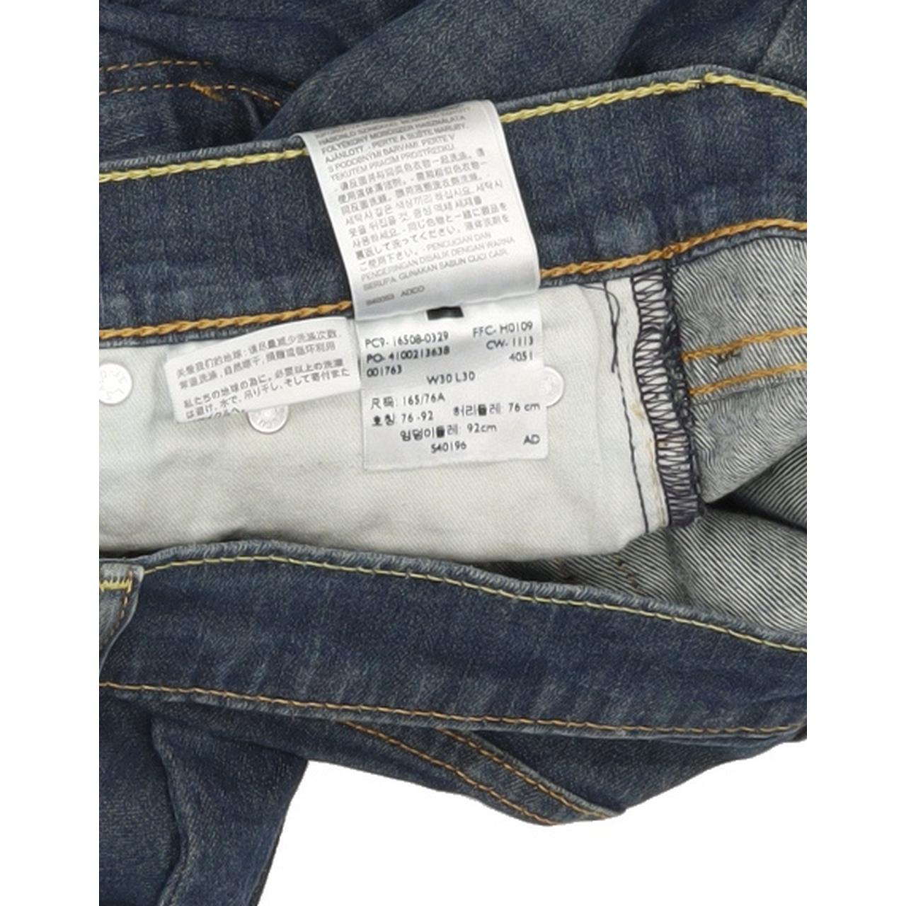 Levi's 508 Men Blue Tapered Regular Stretch Jeans W31 L31
