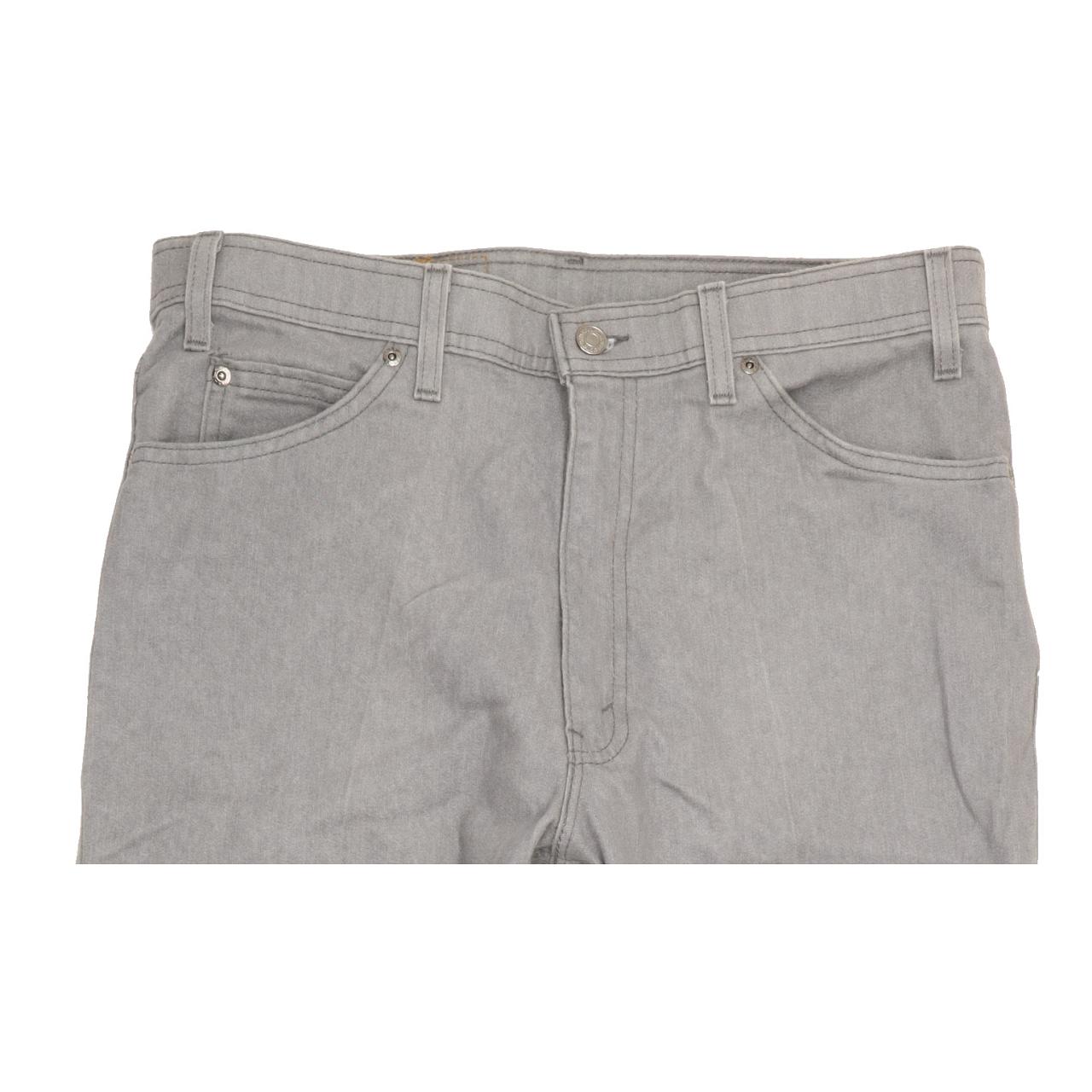 Levi's Made in USA Men Grey Straight Regular Jeans W36 L29