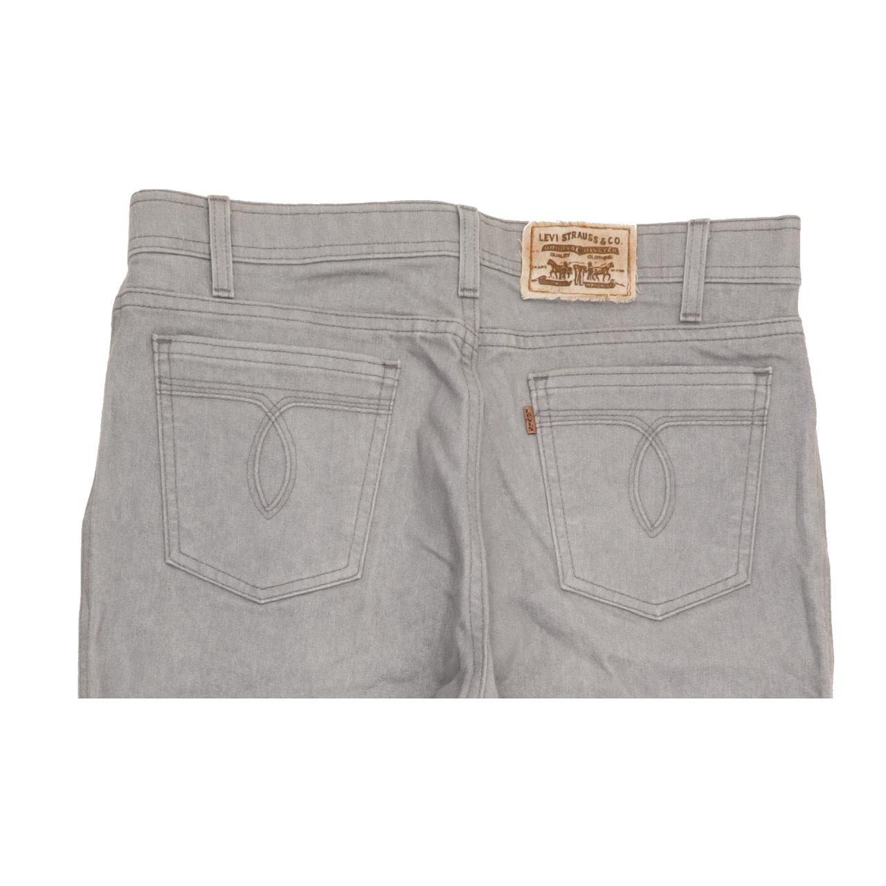 Levi's Made in USA Men Grey Straight Regular Jeans W36 L29