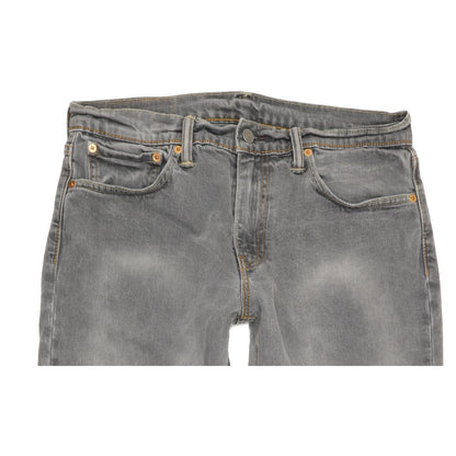 Levi's 511 Men Grey Straight Slim Stretch Jeans W32 L33