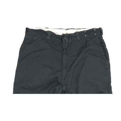 Lee Men Grey Straight Regular Trousers W30 L28