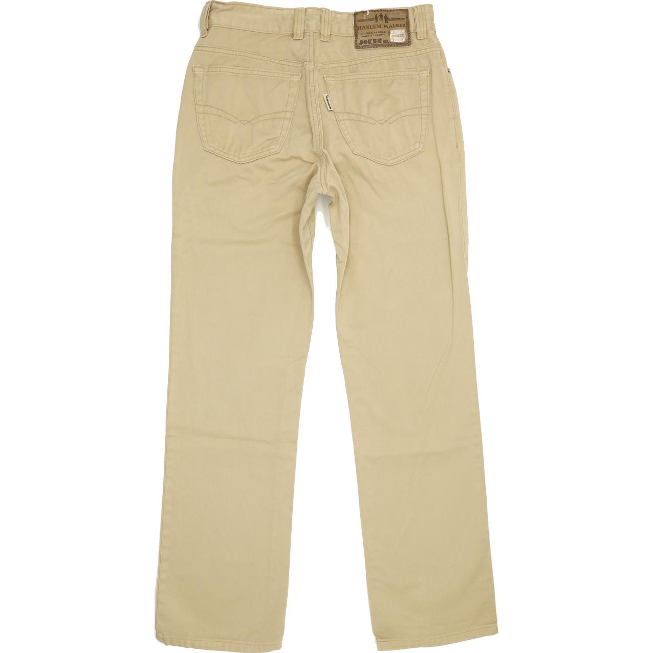 Joker Harlem Walker Men Beige Straight Regular Jeans W31 L32