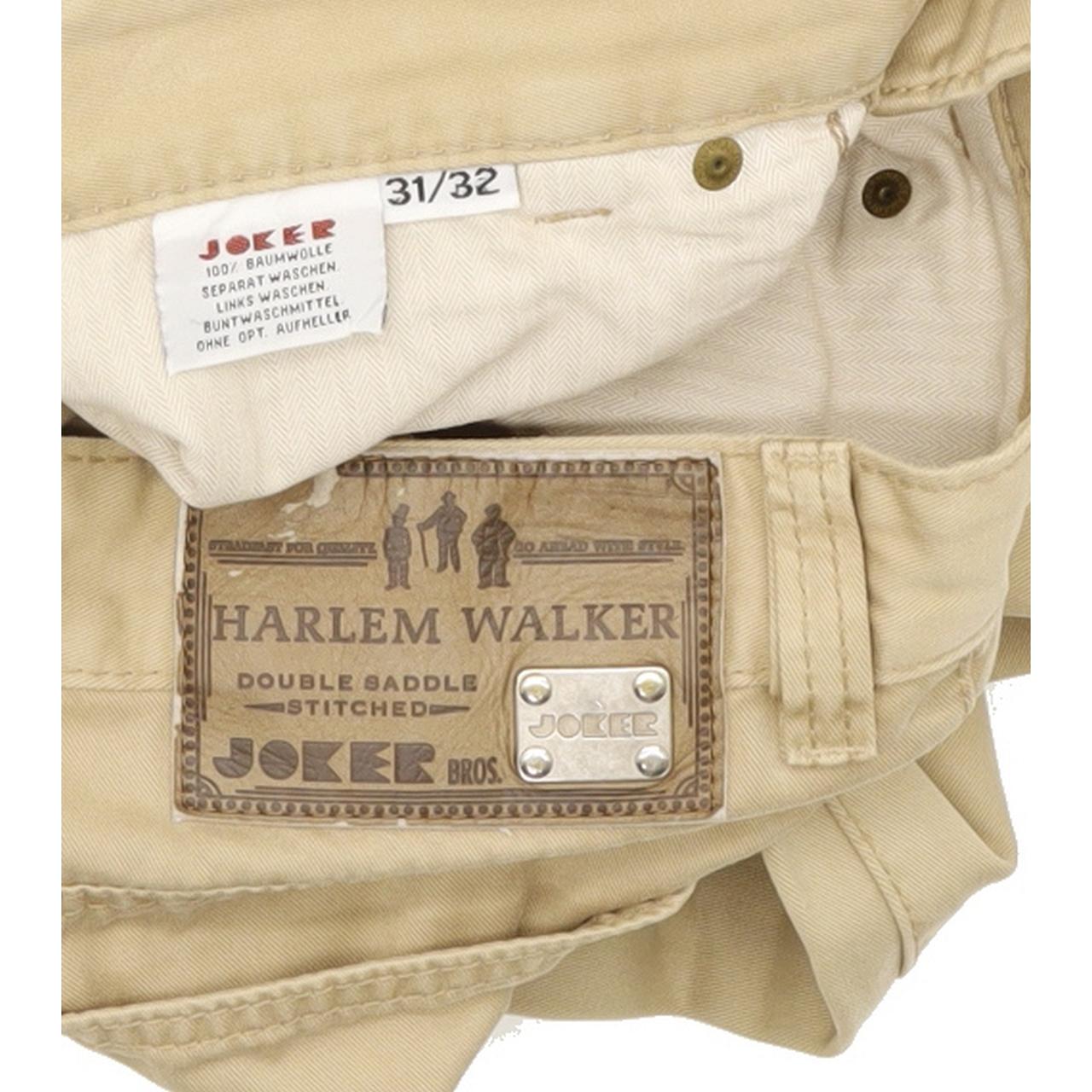 Joker Harlem Walker Men Beige Straight Regular Jeans W31 L32