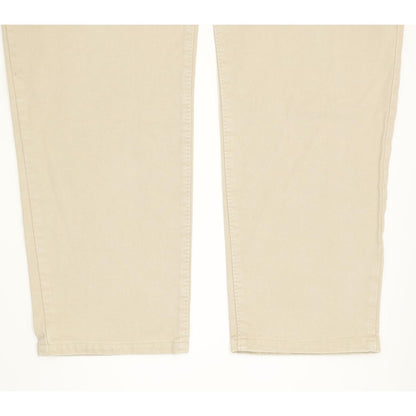 Joker The Three Famous Tailors Men Beige Straight Regular Jeans W35 L28