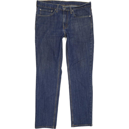 Levi's 511 Men Blue Straight Slim Jeans W34 L31
