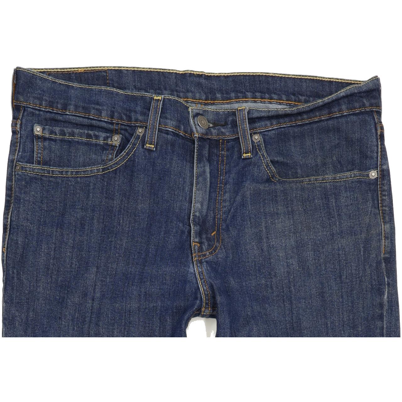Levi's 511 Men Blue Straight Slim Jeans W34 L31