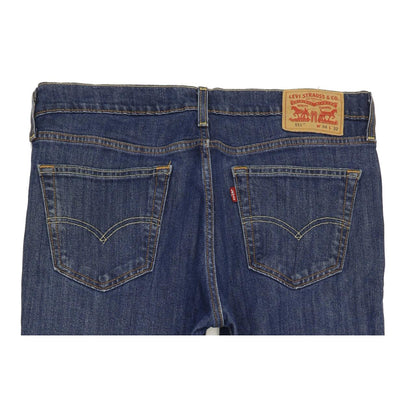 Levi's 511 Men Blue Straight Slim Jeans W34 L31