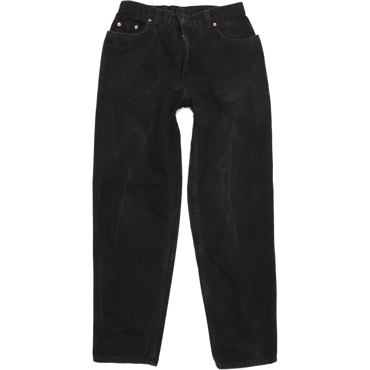 Levi's 726 Men Black Straight Regular Jeans W32 L32