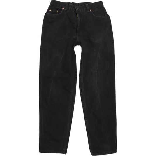 Levi's 726 Men Black Straight Regular Jeans W32 L32
