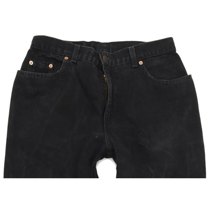 Levi's 726 Men Black Straight Regular Jeans W32 L32
