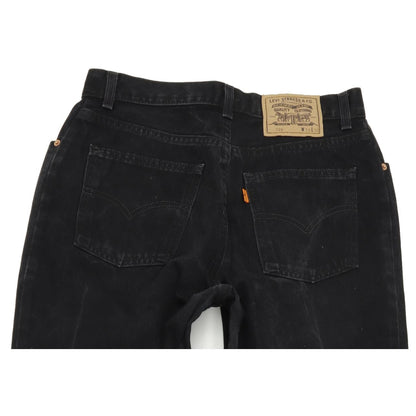 Levi's 726 Men Black Straight Regular Jeans W32 L32
