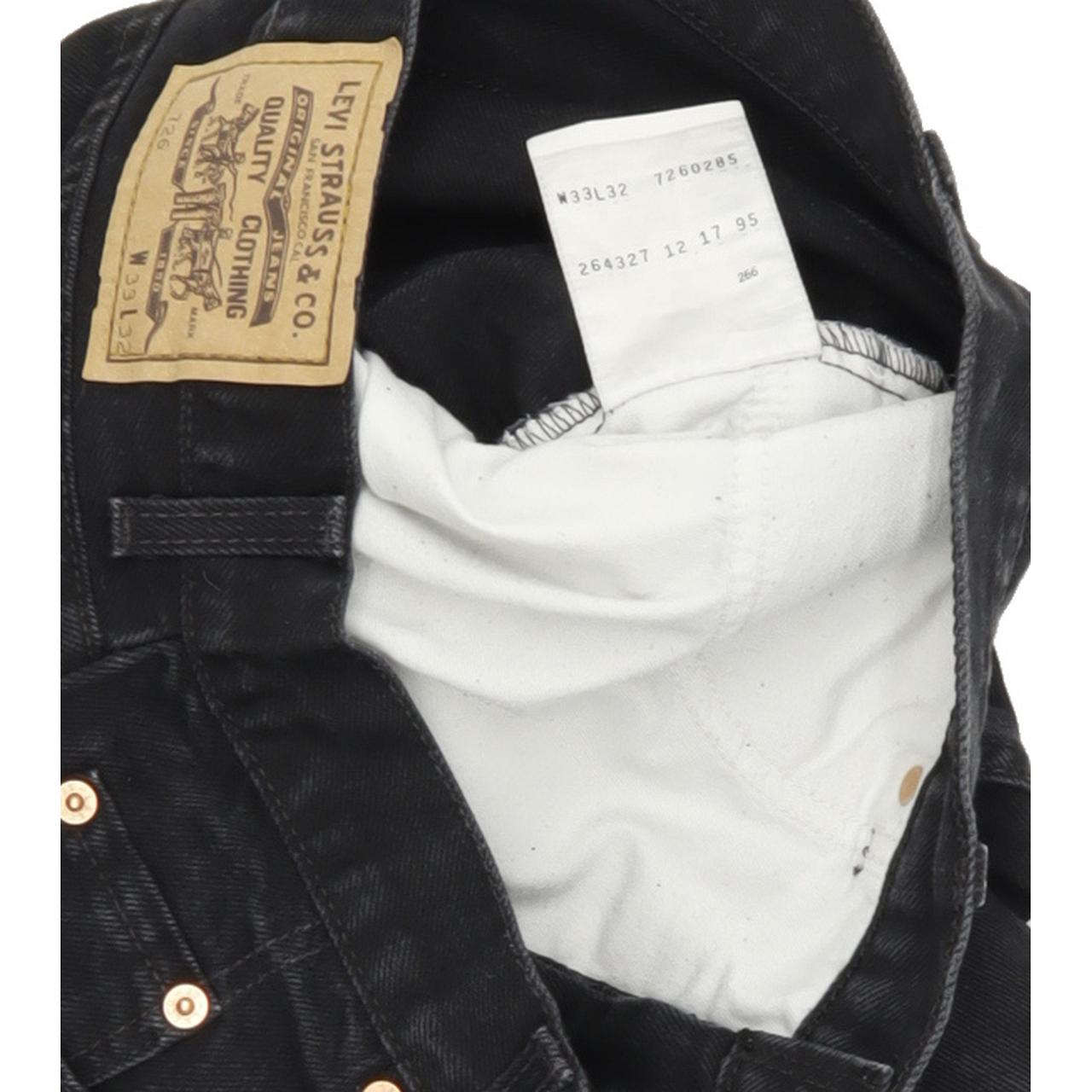 Levi's 726 Men Black Straight Regular Jeans W32 L32