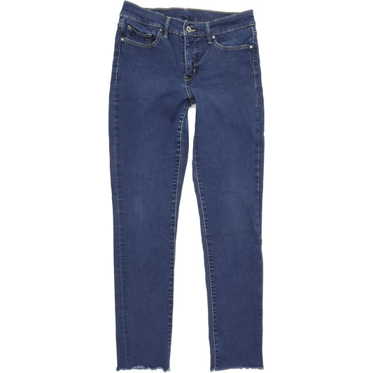 Levi's 710 Women Blue Skinny Slim Stretch Jeans W29 L28