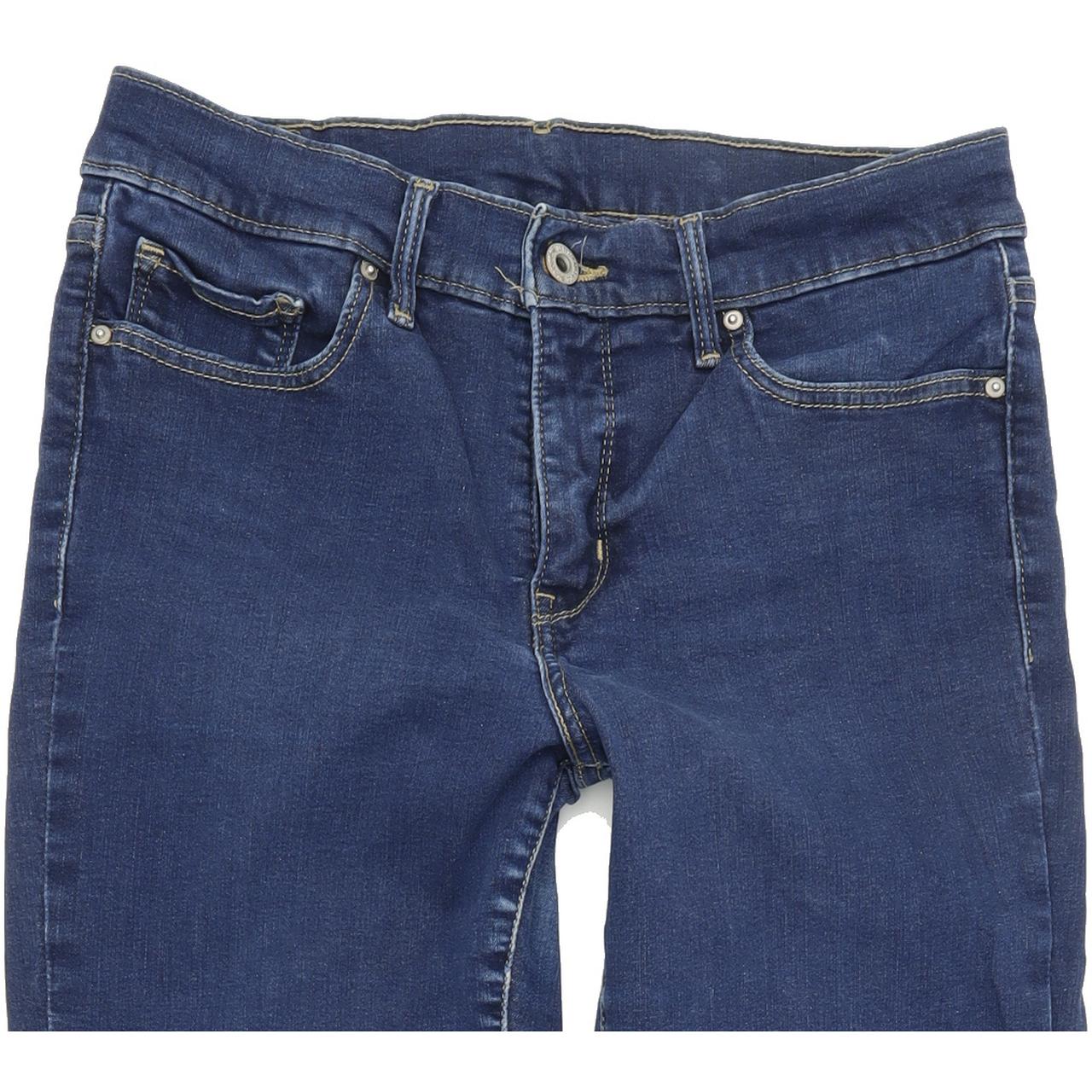 Levi's 710 Women Blue Skinny Slim Stretch Jeans W29 L28