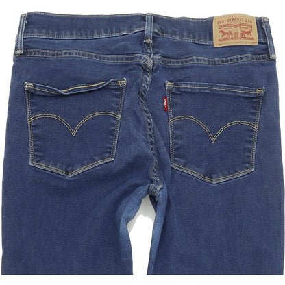 Levi's 710 Women Blue Skinny Slim Stretch Jeans W29 L28
