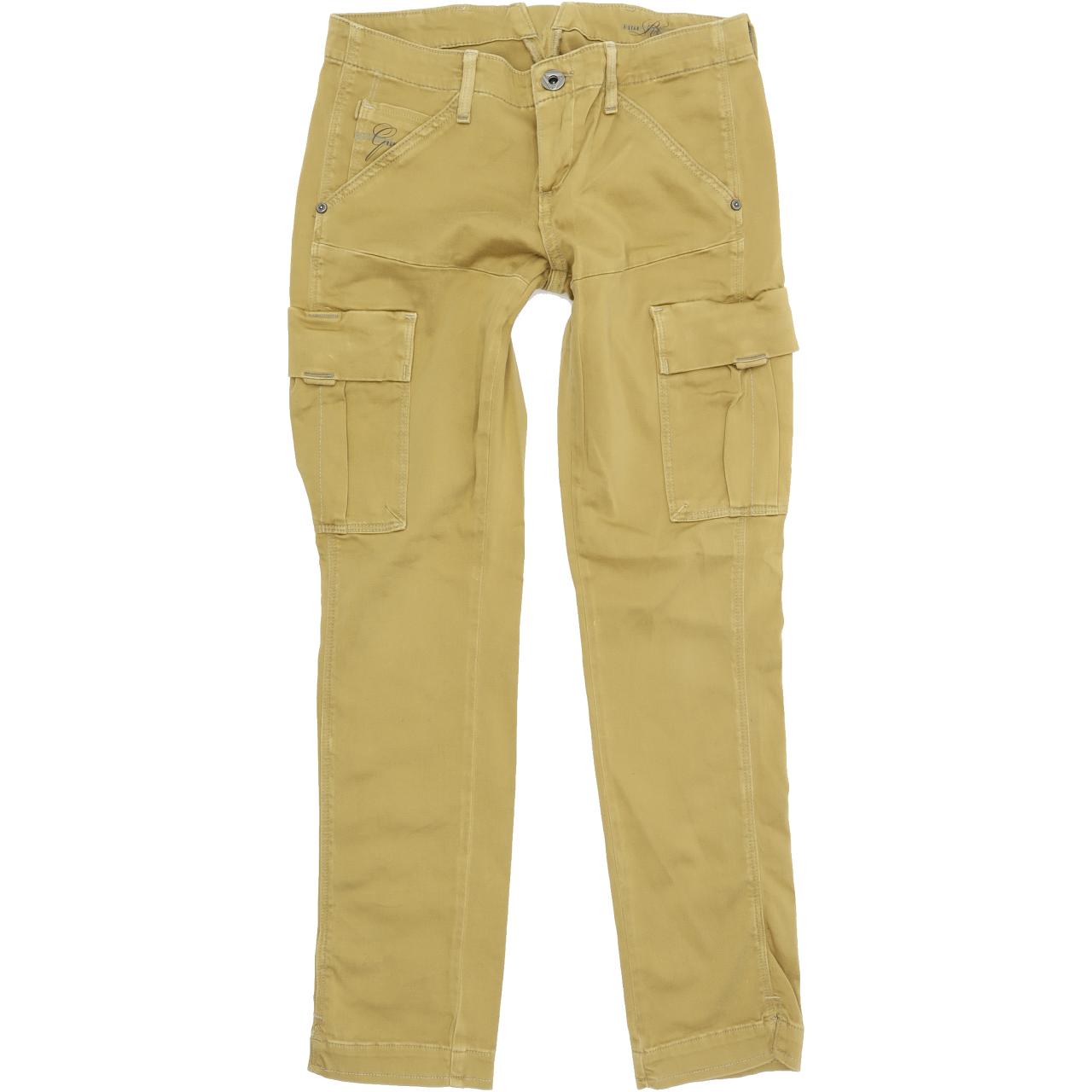 G-Star Trooper Ankle Women Beige Skinny Slim Stretch Jeans W28 L32