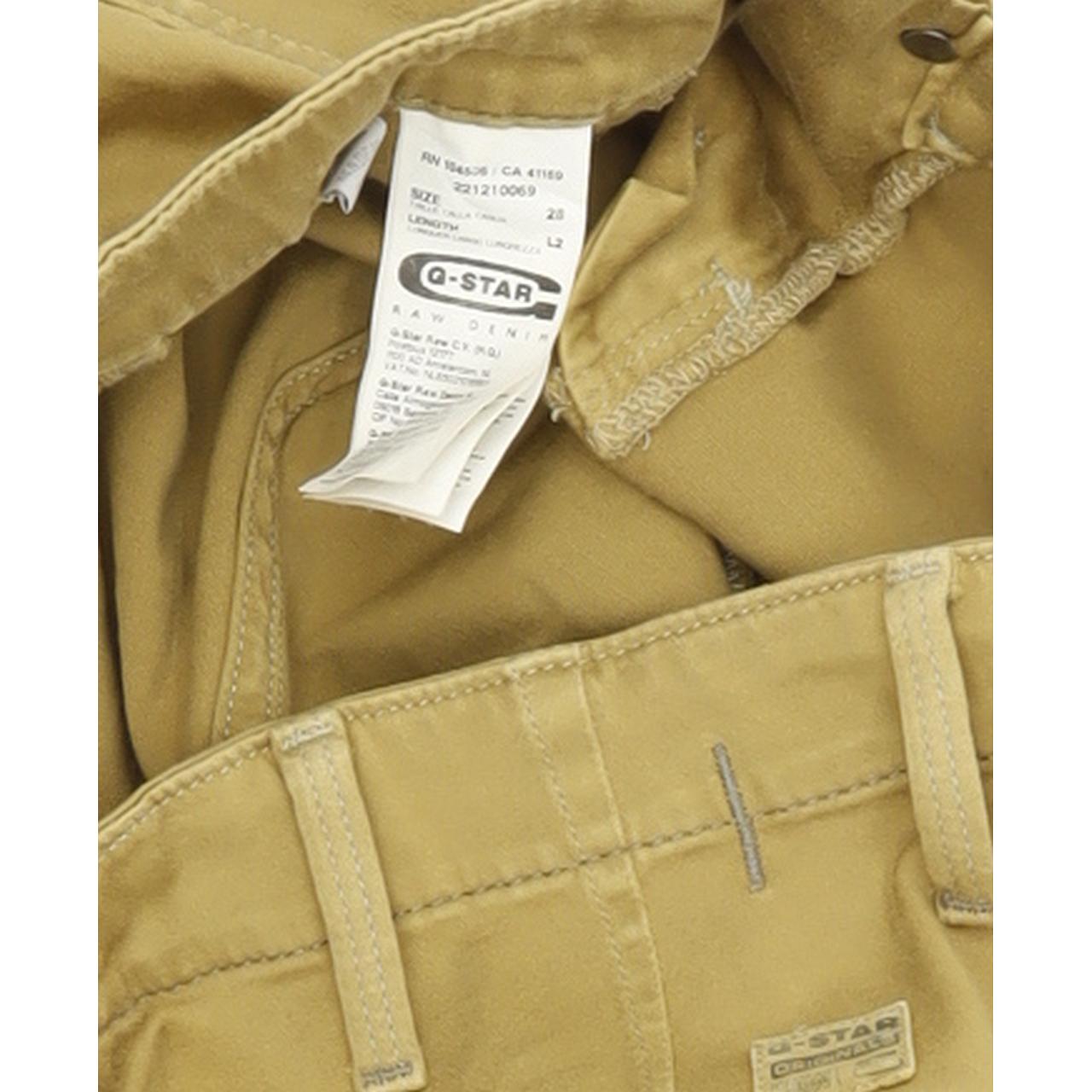 G-Star Trooper Ankle Women Beige Skinny Slim Stretch Jeans W28 L32