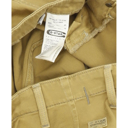 G-Star Trooper Ankle Women Beige Skinny Slim Stretch Jeans W28 L32