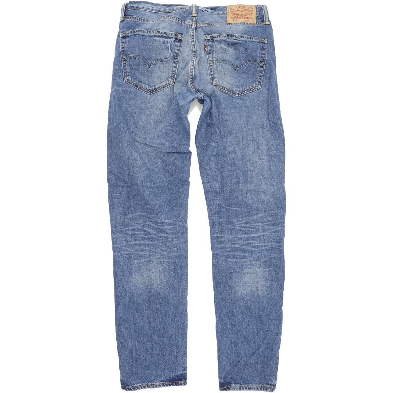 Levi's 508 Men Blue Tapered Regular Jeans W31 L32