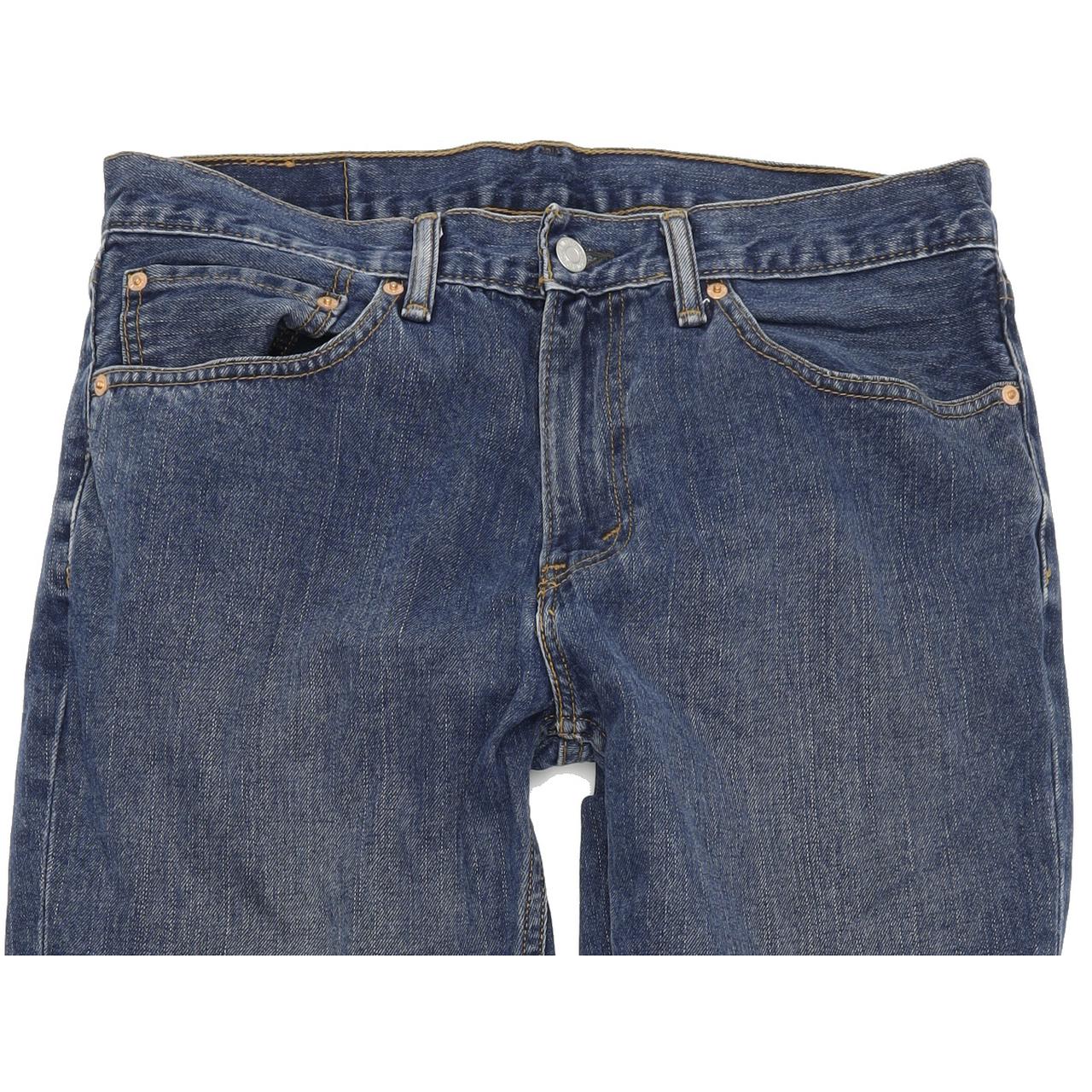 Levi's 511 Men Blue Straight Slim Jeans W34 L32