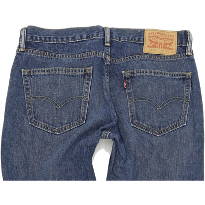 Levi's 511 Men Blue Straight Slim Jeans W34 L32