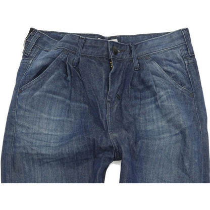 Lee Wildrose Blue Straight Relaxed Jeans High Waisted W28 L34