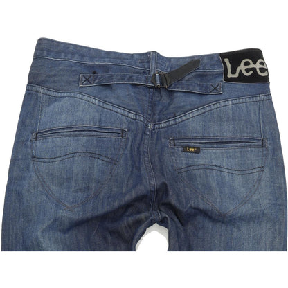 Lee Wildrose Blue Straight Relaxed Jeans High Waisted W28 L34